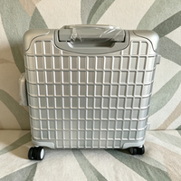 Vente directe d'usine, valise de voyage universelle légère et imperméable en alliage d'aluminium de 20 pouces, de luxe, avec roulettes, vente en gros