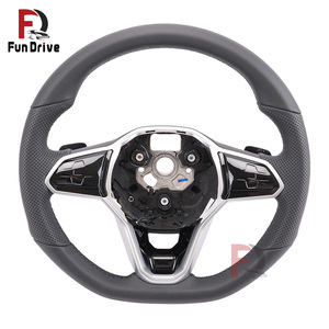 Volante <span class=keywords><strong>de</strong></span> Cuero Perforado <span class=keywords><strong>de</strong></span> Alta Calidad para VW Volkswagen, <span class=keywords><strong>Kit</strong></span> <span class=keywords><strong>de</strong></span> Reequipamiento para Todos los Modelos - Product Image 1