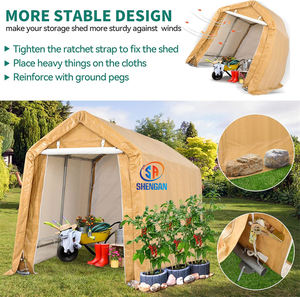 Tente d'entrepôt multi-usage pour vélo, moto, tente de stationnement, tente de stockage de <span class=keywords><strong>ferme</strong></span> en plein air - Product Image 5