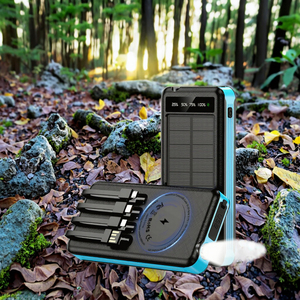 Portatile banca di energia <span class=keywords><strong>solare</strong></span> LED luce impermeabile <span class=keywords><strong>da</strong></span> esterno a 4 fili <span class=keywords><strong>da</strong></span> <span class=keywords><strong>viaggio</strong></span> ad alta capacità USB - Product Image 1