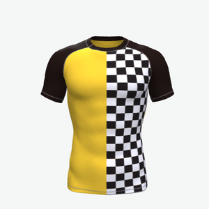 เสื้อรัดรูปแบบเต็มตัวสำหรับผู้ชายเสื้อรัดรูปแบบซับลิเมชันสำหรับผู้ชายปรับแต่งโลโก้ของคุณเอง - Product Image 6