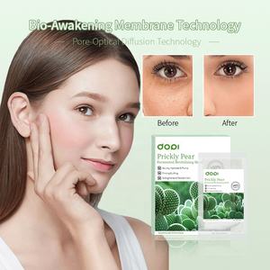 Kaktusfeigen-Extrakt Tuchmaske gegen Hautalterung und Akne Reduziert Falten und Reguliert Ölige Haut OEM ODM Bio-Gesichtsmaskenblatt - Product Image 5