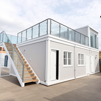 Casa Contenedor con Aislamiento Térmico, Transportable, Prefabricada y Desmontable para Dormitorio de Trabajadores