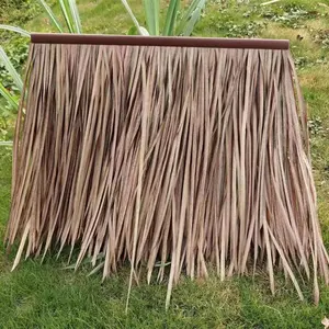 Wholesale Fireproof Waterproof Canada Artificial Plastic Imitation Thatched Roof Synthetic