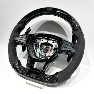 Volante de Cuero y Fibra para <span class=keywords><strong>Mercedes</strong></span> <span class=keywords><strong>Benz</strong></span> W204 W205 W167 W213 W222 W207 W212, Venta Directa de Fábrica - Product Image 4