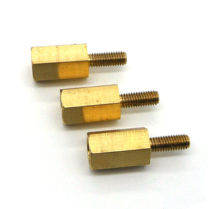 Trung Quốc Nhà sản xuất tùy chỉnh <span class=keywords><strong>Brass</strong></span> Fastener M2-M6 Hex Spacer standoff vít với nam & nữ ren <span class=keywords><strong>CNC</strong></span> gia công - Product Image 2