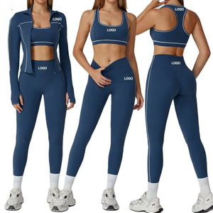 <span class=keywords><strong>Set</strong></span> <span class=keywords><strong>da</strong></span> Yoga <span class=keywords><strong>da</strong></span> <span class=keywords><strong>Donna</strong></span> Senza Cuciture con Logo Personalizzato, Completo <span class=keywords><strong>da</strong></span> Allenamento, Pantaloni <span class=keywords><strong>da</strong></span> Yoga, Leggings e Reggiseno Sportivo, Tuta <span class=keywords><strong>da</strong></span> Yoga, <span class=keywords><strong>Set</strong></span> <span class=keywords><strong>da</strong></span> <span class=keywords><strong>Palestra</strong></span> e Fitness - Product Image 1