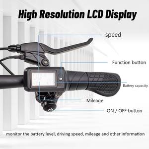 Vélo électrique de ville pliable <span class=keywords><strong>Hitway</strong></span> BK5 avec frein à disque, 36V, 16 pouces, pneus larges, vélo électrique de ville, entrepôt UE - Product Image 6