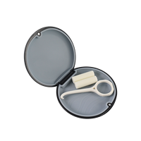 Boîte de rangement magnétique personnalisée Decaresmile pour aligneurs dentaires, étui pour appareil de rétention, boîtes orthodontiques en silicone colorées