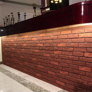 Weatherability aucune décoloration PU décoration murale Simulation pierre placage PU faux panneaux de pierre - Product Image 1