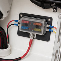 Boîte à fusibles à 4 voies avec indicateur LED pour fusible dévidé