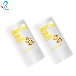 China Supplier Dogs and Cats Safty First Pet Products Organic Moisturizer Waterproof UV protection Sunscreen Stick