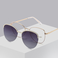 2023 nouveauté oeil de chat mode Anti lumière bleue pince magnétique sur lunettes de soleil