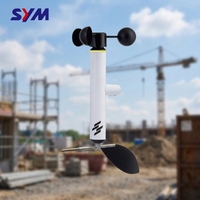 Pièces de grue à tour, anémomètre sans fil WL-21 avec indication de la direction du vent pour grue mobile
