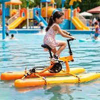 Vélo aquatique SUP pour enfants, style SUP, ponton flottant plat, cadre en aluminium, double couche de PVC, portable, OEM ODM, logo personnalisé, de Chine, Lumark