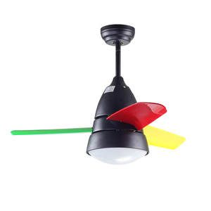 Control remoto 42 pulgadas 5 aspas DC Motor eléctrico araña Led ventilador de techo luz con construcción de hierro para Baño - Product Image 6