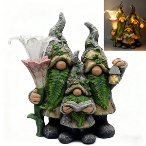 Figuras <span class=keywords><strong>de</strong></span> Gnomo cortadas artesanales <span class=keywords><strong>de</strong></span> <span class=keywords><strong>jardín</strong></span> <span class=keywords><strong>de</strong></span> resina a granel para adorno <span class=keywords><strong>de</strong></span> cama <span class=keywords><strong>de</strong></span> flores - Product Image 6