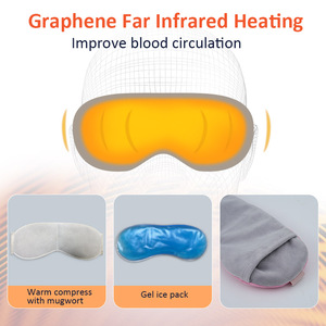 Dispositivo di terapia del sonno massaggiatore per la cura degli occhi riscaldato senza fili con comoda maschera per dormire strumento di riparazione maternità - Product Image 3