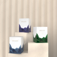 Flacon de parfum avec emballage en boîte, flacon de parfum de luxe avec boîte, boîte de parfum en verre