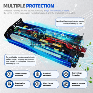 3KW 500W 1000W 1500W 2000W 3000W 5000W 6000W điện biến tần 12V 24V 48V DC đến 110V 220V <span class=keywords><strong>AC</strong></span> tinh khiết sóng sin tắt lưới biến tần - Product Image 5