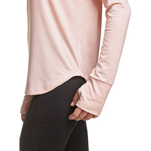Solid Colors <strong>Women</strong> t Shirt Crew Neck Long Sleeve t Shirt Plus Size Ladies Sports Comfy 100% Cotton <strong>Undershirt</strong> <strong>for</strong> <strong>Women</strong> - Product Image 5