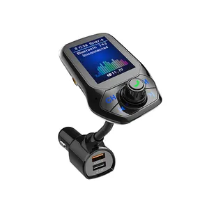 5V 3.1A कार चार्जर एफएम ट्रांसमीटर Handsfree वायरलेस कार MP3 प्लेयर यूएसबी औक्स कार किट Blueteeth 2 कनेक्ट कर सकते हैं फोन एफएम न्यूनाधिक