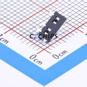 K3-1292S-P2 Slide Switch SMD Switch Single Pole Double Throw Rectangle Pin Header SMD Tab 6.6mm - Product Image 2