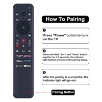 Nuevo Control Remoto por Voz RMF-TX920U de Uso Universal para Televisores Inteligentes Sony BRAVIA 7 8 K-55XR70 K-65XR70 K-75XR70 K-85XR70 K-55XR80