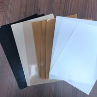 Rouleau de tissu en PTFE isolant, imperméable, antiadhésif, résistant aux hautes températures et ignifuge, en fibre de verre enduite de PTFE