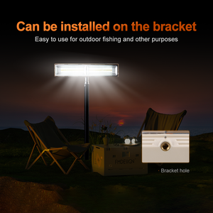 Lampe LED portable super lumineuse 1000W pour le travail et le camping, avec crochet magnétique, rechargeable, lampe de tente avec lampe torche intégrée - Product Image 6