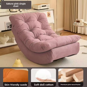 Sillón Reclinable de Alta Calidad, Silla Mecedora, Sofá Individual y Sencillo para el Hogar, Muebles para Balcón, Dormitorio, Sala de Estar - Product Image 2