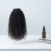 En stock Top vente Réel Vierge Mongole Afro crépus Bouclés cheveux Humains
