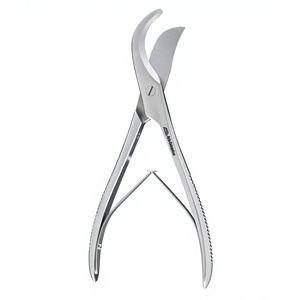 Tijeras para costillas de grado médico con punta recta y roma, 8.5 pulgadas de longitud, Miltex Stille, de acero inoxidable, no estériles, con mango de pinza - Product Image 1