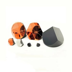Đường kính 25.4mm Bạc Đồng Tráng kim tự tháp retroreflector góc Cube lăng kính cho khảo sát - Product Image 2