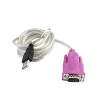 Cable USB a RS232 de 1,5 M, convertidor DB9 PIN a USB, adaptador de puerto serie COM