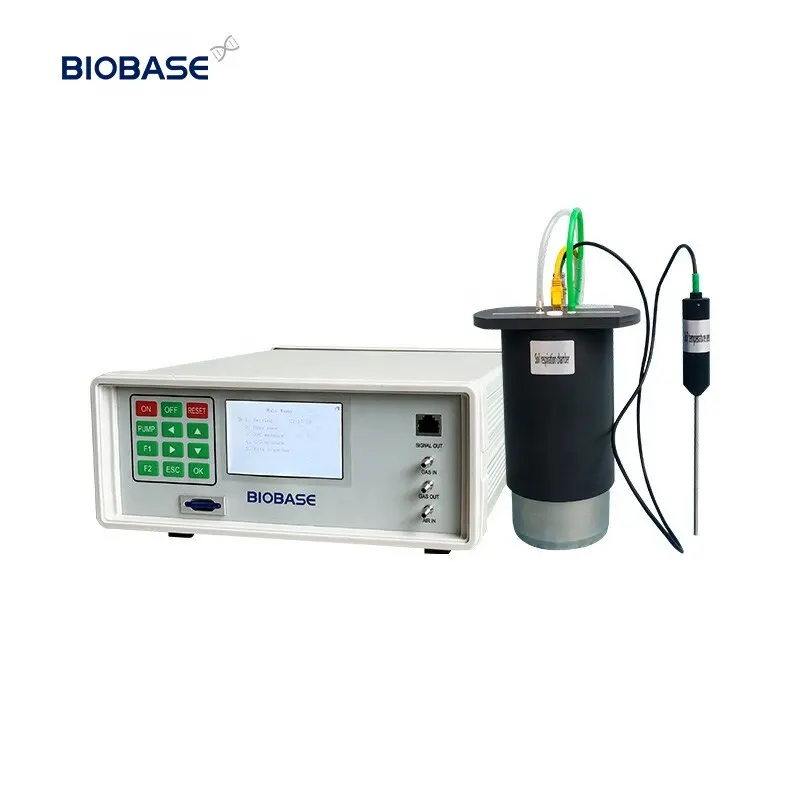 BIOBASE Soil Respiration Meter SRM-3051T CO2 test temp humidity AC/DC Power Soil Moisture Meter Soil Respiration Meter