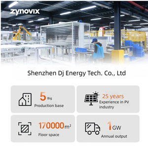 เครื่องกำเนิดไฟฟ้าพลังงานแสงอาทิตย์สำหรับบ้าน Zynovix 220/380V ระบบอินเวอร์เตอร์ไฮบริด PV แบบโมโนคริสตัลไลน์ซิลิคอน พร้อมตัวควบคุม MPPT - Product Image 5