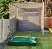 Tapis de frappe de golf en PA de 35 mm d'épaisseur, antichoc, pour entraînement des débutants, utilisation intérieure/extérieure, protection des articulations