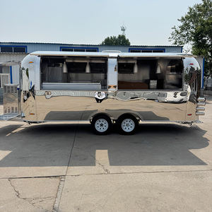 Remorques de cuisine mobiles de 5,6 mètres, cuisine complète équipée, remorque mobile pour pizza, camions de restauration rapide, remorque de <span class=keywords><strong>concession</strong></span> alimentaire - Product Image 4