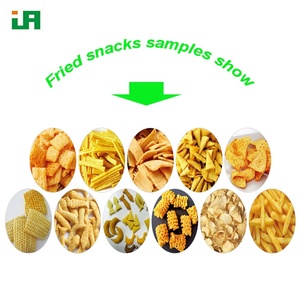 สายการผลิตขนมขบเคี้ยวทอดยอดนิยม เครื่องอัดรีดแบบสกรูคู่สำหรับทำข้าวอบกรอบ สายการผลิตบักเกิลส์และโดริโทส - Product Image 6