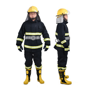 Tenue de pompier, équipement anti-incendie, vêtements de sécurité résistants au feu, ceinture de sécurité pour pompier, bottes de pompier à vendre - Product Image 4