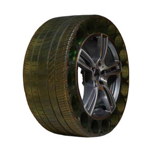 245/50R18 Pneu de <span class=keywords><strong>roue</strong></span> de rechange en nid d'abeille <span class=keywords><strong>anti</strong></span>-<span class=keywords><strong>crevaison</strong></span> avant ou arrière à vitesse moyenne - Product Image 1