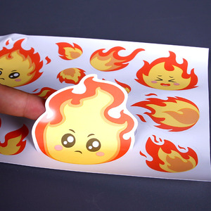 Autocollant thermosensible anti-contrefaçon de haute qualité à changement de couleur, technologie brevetée pour autocollants en silicone personnalisés - Product Image 2