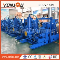 Pompe de déshumidification à points de drainage pour moteur diesel Yonjou série YP, 6 et 8 pouces, avec amorçage sous vide, manipulation des solides et assistance à l'amorçage automatique