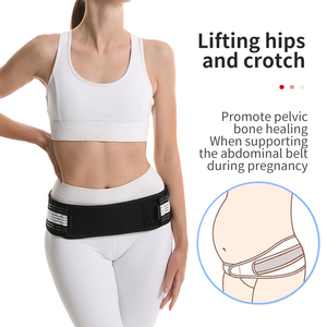 Cinturón de soporte de articulación sacroilíaca de neopreno personalizable, soporte de compresión de cadera ajustable y cinturón pélvico para articulación SI - Product Image 6