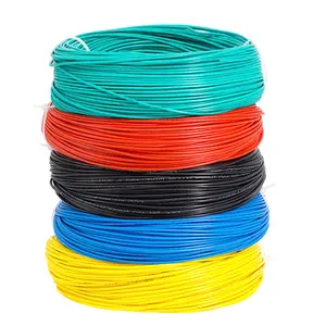 Architectural Lighting 2.5mm 4mm THHN Flexible Copper PVC Insulated BV BVR Building Electric Wire Cable
