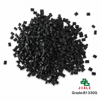 Gránulos de Nylon Modificado PA6 GF30 Negro, Resina de Poliamida 6 Reforzada con 30% de Fibra de Vidrio para Piezas de Automóviles, Electrodomésticos e Industria