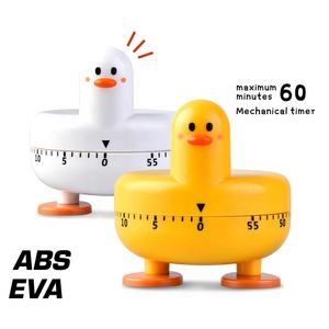 2025 cucina di casa nuovi arrivi <span class=keywords><strong>Timer</strong></span> conto alla rovescia meccanico anatra orologio da tavolo con 60 minuti vento materiale plastico - Product Image 2