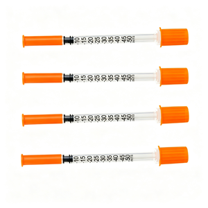 Jeringas Desechables Veterinarias y Médicas para Diabetes, Aguja de <span class=keywords><strong>Insulina</strong></span> de 32g, 100 Unidades, Jeringas de <span class=keywords><strong>Insulina</strong></span> de 1ml, Caja de 32g, Jeringa de <span class=keywords><strong>Insulina</strong></span> de <span class=keywords><strong>0.5</strong></span> - Product Image 5