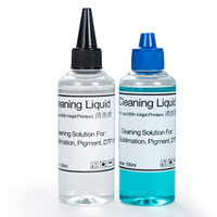 Cairan Pembersih Printhead Premium untuk Printer Sublimasi DTF Dye Pigment, Larutan Pembersih Kepala Printer untuk Printer Inkjet